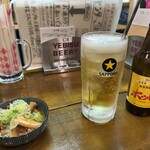 銘酒角打ちセンター たかの - ホッピーの「シロ」