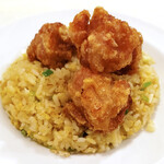 fried chicken fried rice