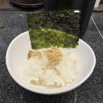 Shirokuma - 〆のお茶漬けご飯（100円）2023.11