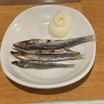 日本酒バルSui - サービスでいただきました