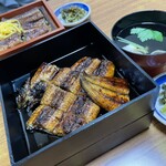 うなぎの千年家 - うな重（吸物付）¥2,860