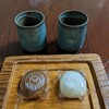 本家ちちや - お茶と一緒に頂きました♪