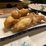 まるは本館 - フグの唐揚げ