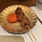 心斎橋かわぐち - 月見つくね