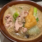 門仲富士 - 胡麻すりちゃんこ鍋（1人前）1850円