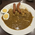 Koko Ichi Banya - チキン煮込みカレーカレー&ゆで卵・ソーセージトッピング