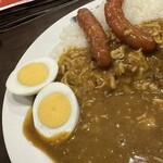 Koko Ichi Banya - チキン煮込みカレーカレー&ゆで卵・ソーセージトッピング（UP）