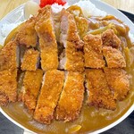 Hisago Shokudou - カツカレー並盛り950円