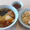 Jin raku - ラーメン 620円 + 半チャーハン 560円