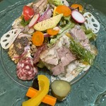 ビストロ バキュース - 豚足 豚タン ゼリー寄せ