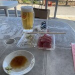 Maruha Sengyo - 夏の暑い日にビールとマグロ。これだけでいいのでは。
