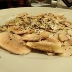 リビングバル - マッシュルームのカルパッチョ