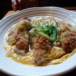 味加味 - チキンカツとじ定食 ¥1050