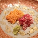 一心鮨 光洋 - 雲丹のおせんべい