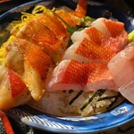 料亭 花月 - オールキンメ丼¥2,200