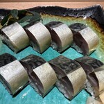 食・心 旬ぎく - 名物 鯖の棒寿司