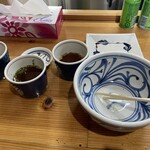 手打うどん はりや - 完食