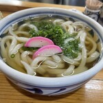 手打うどん はりや - かけうどん