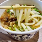 つくもうどんEXPRESS - 【特製甘辛肉うどん ¥850】