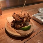 BAR de ESPANA MUY - 大山鶏のフリット　¥1,100