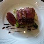 フランス産鴨胸肉のロースト