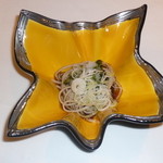 東郷 - 手打ち蕎麦／浜名湖産生海苔と山葵の蕎麦