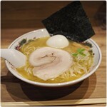 麺庵 利休 - 中華そば 塩 1000円 味玉 150円