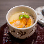 Shabushabu Ginhan - 蛤と鶏出汁の茶碗蒸し