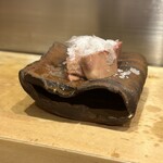 焼鳥 谷口 - 高坂鶏白肝刺し