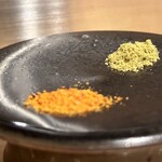 焼鳥 谷口 - 薬味