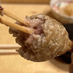 焼鳥 谷口 - 断面