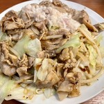 Nikuyasai Itame Bejirou - 野菜炒め定食（醤油）