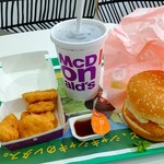 マクドナルド - 料理写真:エビフィレオセット
