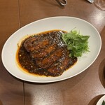 チャイナキッチン 広州 - 殻付き大エビのチリソース
