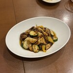 チャイナキッチン 広州 - カキの豆鼓炒め