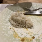 シャントレル - 白トリュフのリゾット