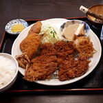 Tonkatsu Monki Chi - 平日サービスランチ　2023.11