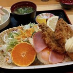 定食専門店 いててや - サービスB定食イワシフライ