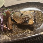五本木 AKIMOTO - 秋刀魚の山椒煮800円。ごぼうの香りふわっと、骨までほろほろ