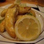 肴 - 塩味で焼いた鯖の卵巣＾＾