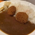 Purizumu - ヒレカツカレー ご飯は白米