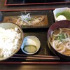 Sousaku Udon Komugi - さば味噌煮定食(うどんは関西風にしました)