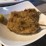 串かつ 千里 - 串カツ×2（230円×2=460円）