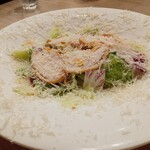 北海道イタリアン ミアボッカ ぷらりと京王府中店 - 中礼内鶏の"白雪"シーザーサラダ