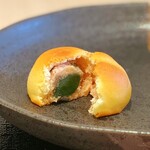 吉方庵 - まきのもも＠若桃とピンクのこしあん