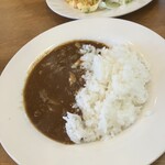 グリーングラス - カレーもつけてみた