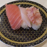 はま寿司 - まぐろ三種盛り