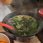 Yakiniku To Horumon Izakaya Modyoi - わかめスープ