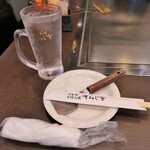 Hiroshima Fuu Okonomiyaki Momijiya - （2023/9月）カウンター席