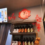 Hiroshima Fuu Okonomiyaki Momijiya - （2023/9月）時計がかわいい